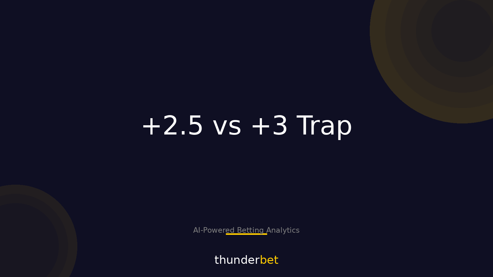 Spread Traps in NCAAB: Why +2.5 Can Be Worse Than +3