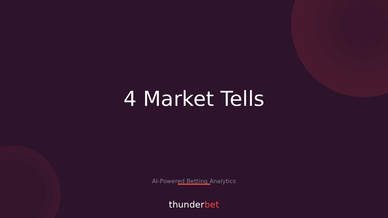 France–Spain: 4 Market Tells to Read Before Kickoff (2026)