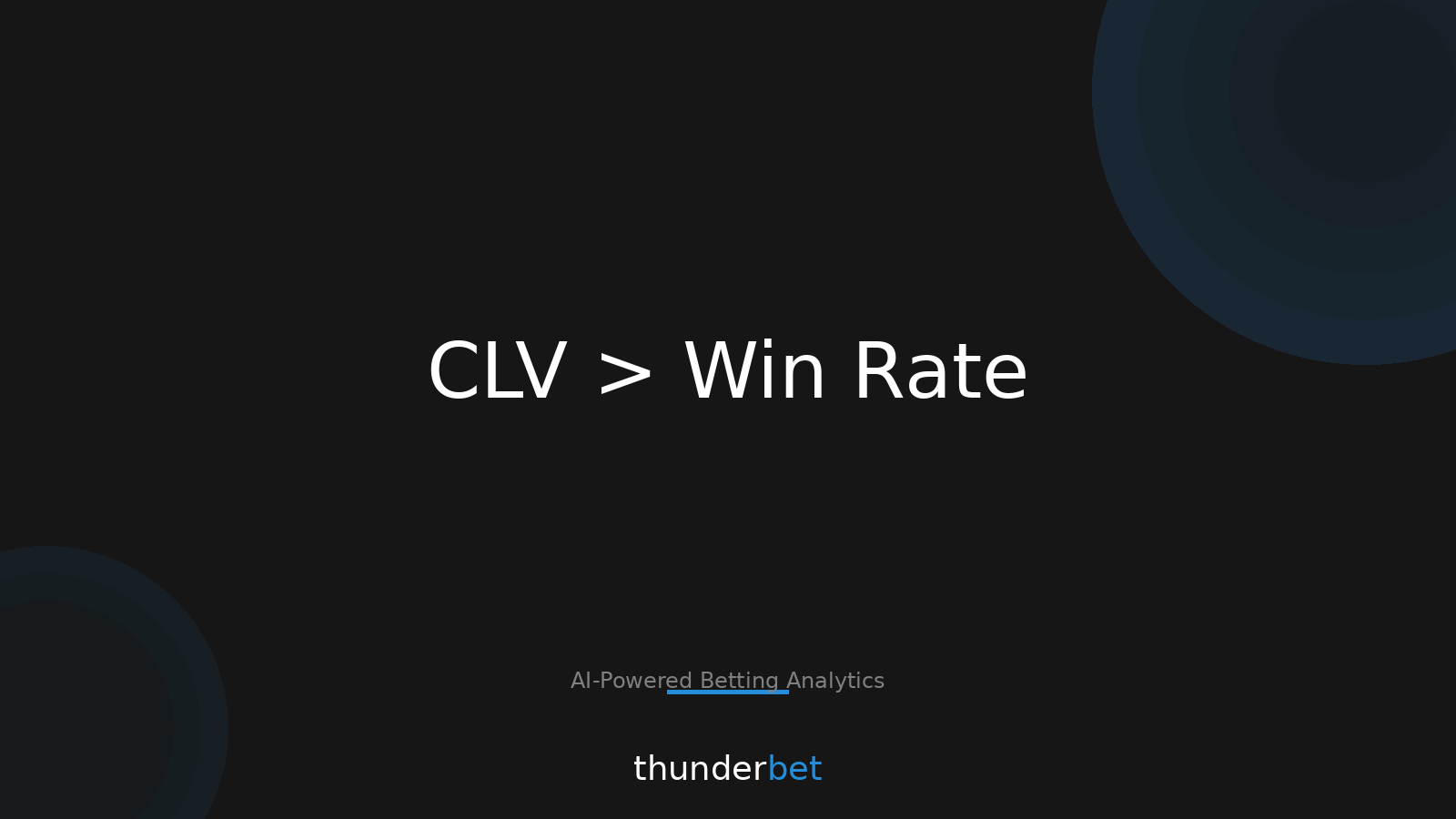 Why CLV Beats Win Rate (and How to Track It Daily)
