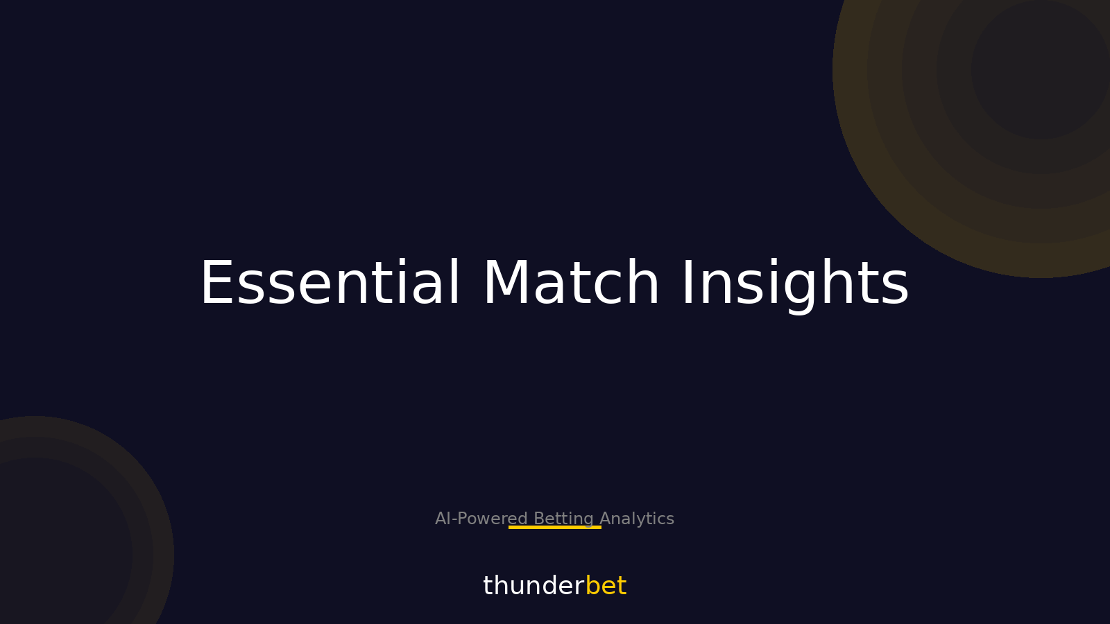 Upcoming Match Previews: Key Insights for Smart Bettors