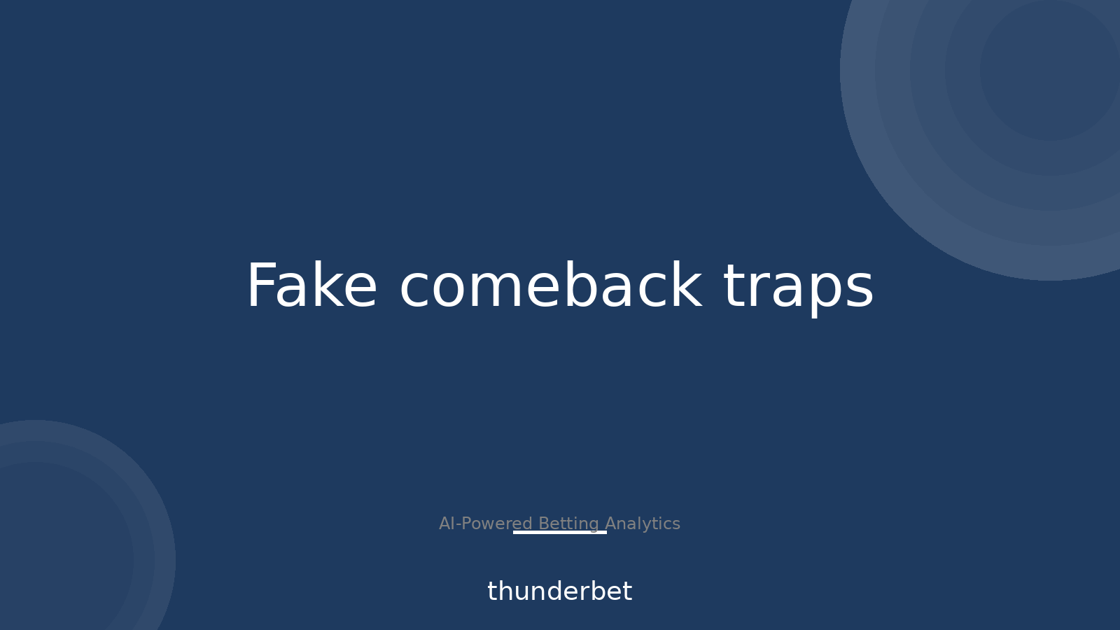Fake Comebacks: Live Lines That Scream “Trap”