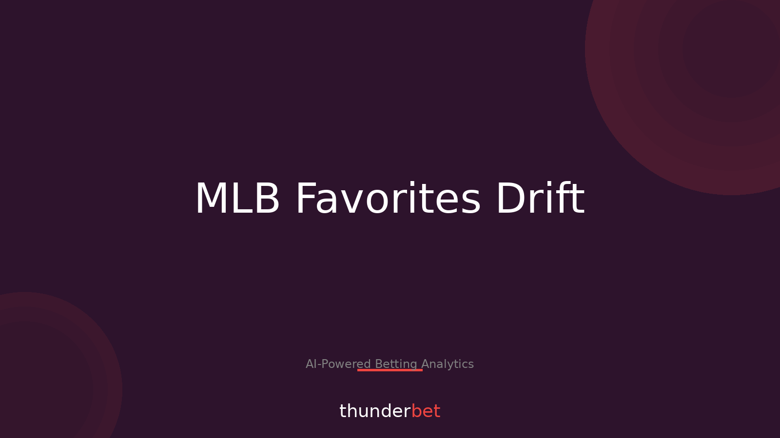 5,754 Moves: Where MLB Favorites Get Cheap (Fast)