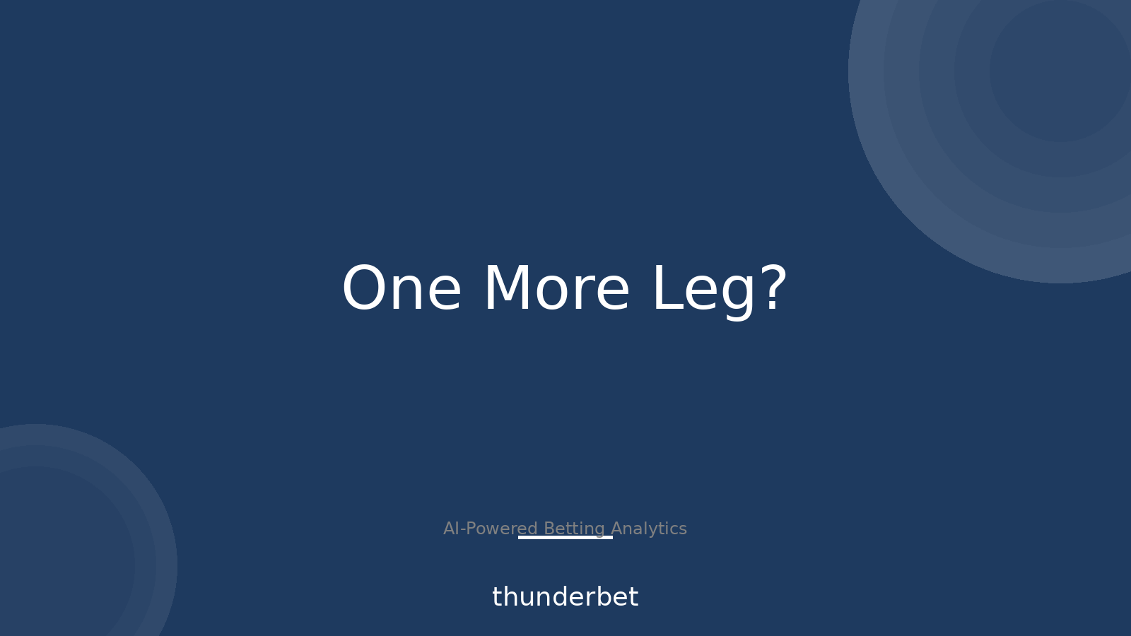 Parlay Math Traps: Why “One More Leg” Costs So Much