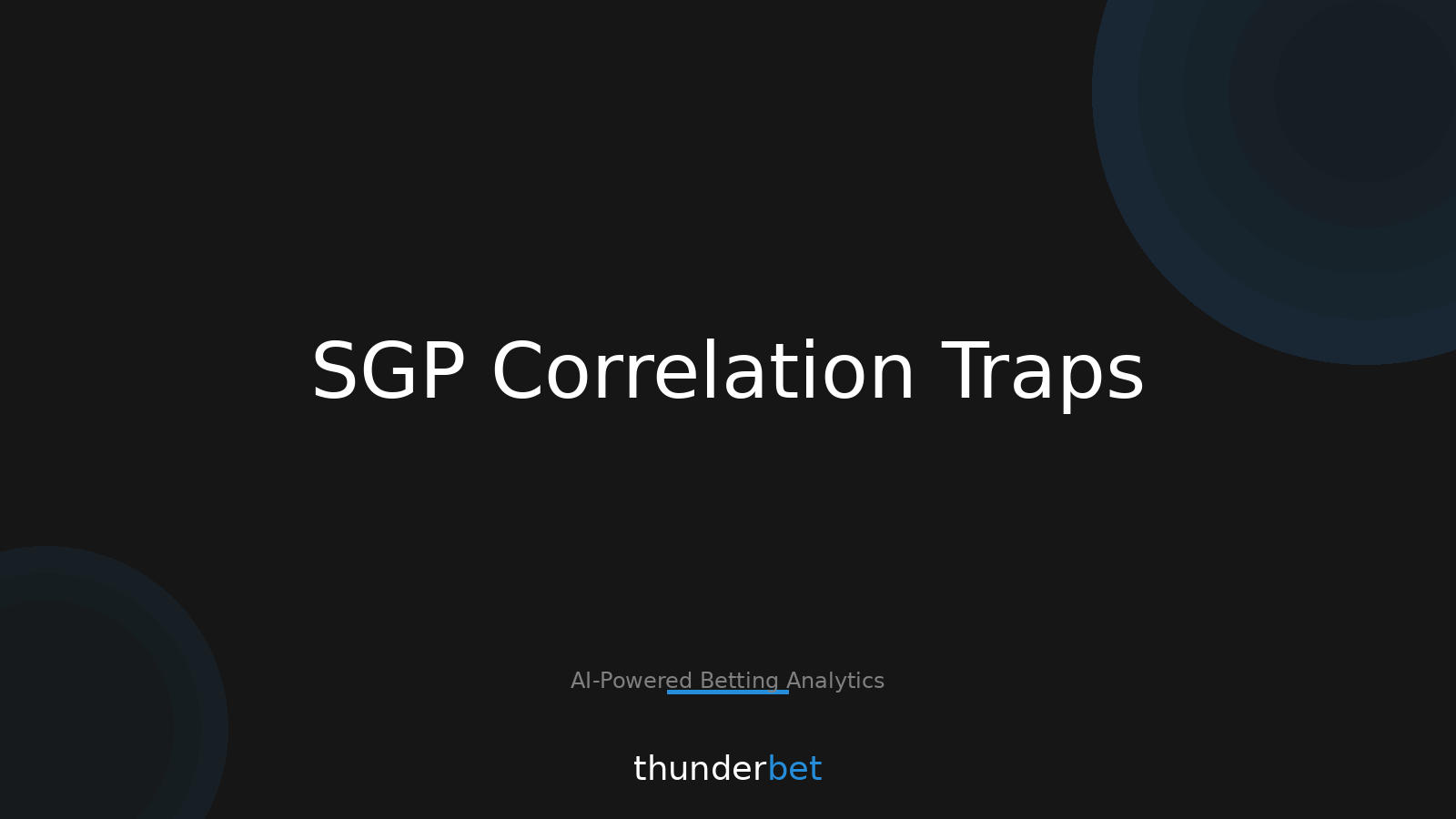 Parlay Pricing Errors: When Same-Game Legs Get Overpaid