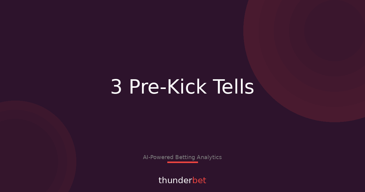 Vissel Kobe vs Gamba Osaka: 3 Market Tells Before Kickoff