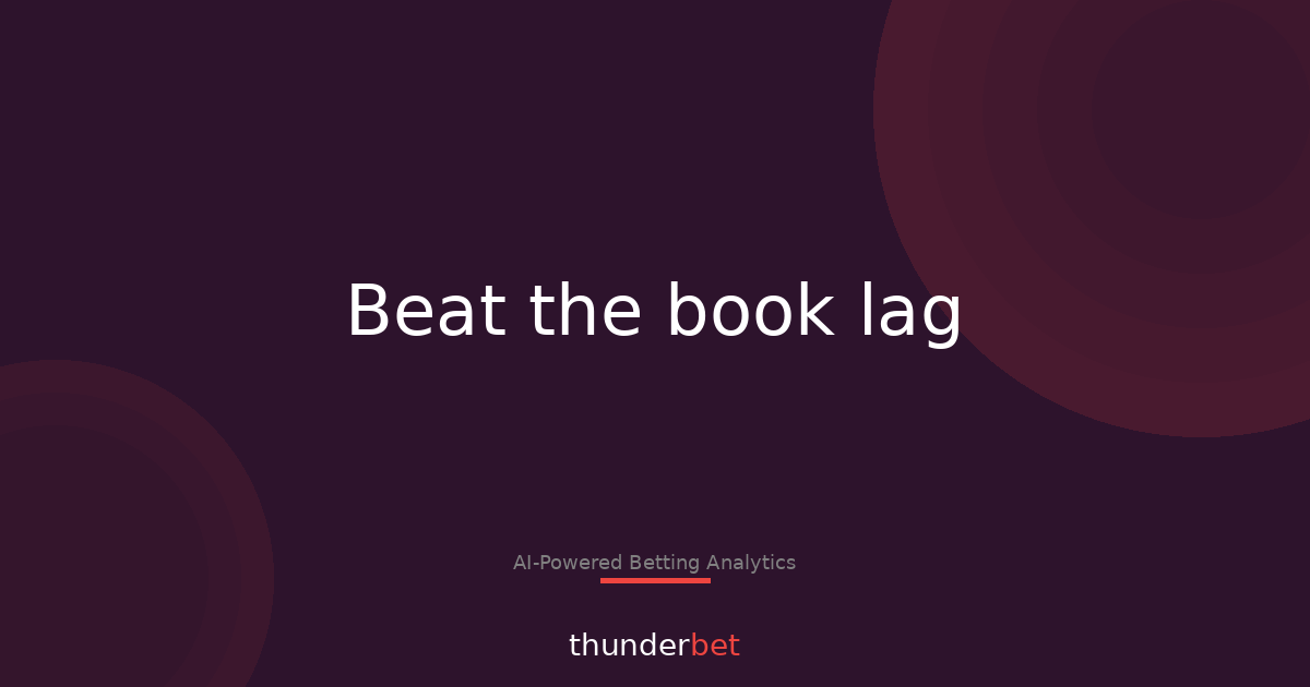 Exchange Terminal: Spot Soft Books Before They Catch Up