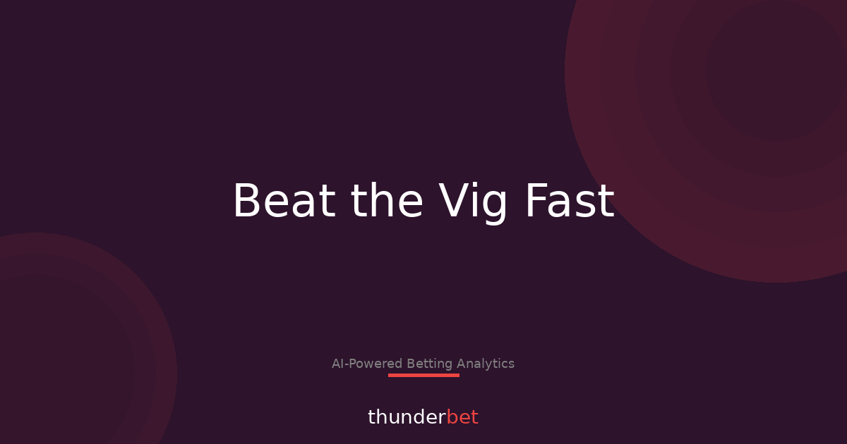 Vig vs True Odds: Find Your Break-Even Price in 10 Seconds