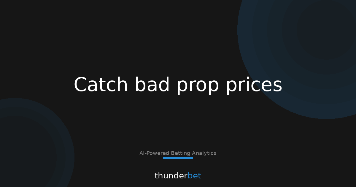 Prop Lines Out of Sync: Fast Scans in Player Props Hub