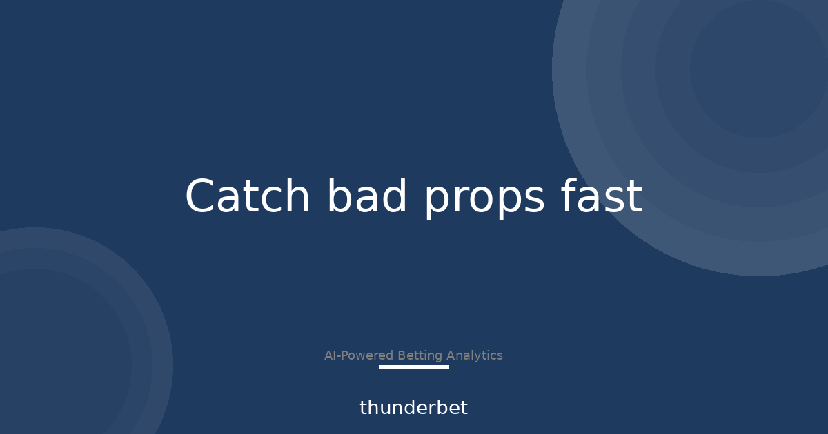 Prop Screens That Catch Bad Lines Before They Disappear