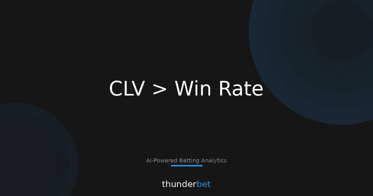 Why CLV Beats Win Rate (and How to Track It Daily)