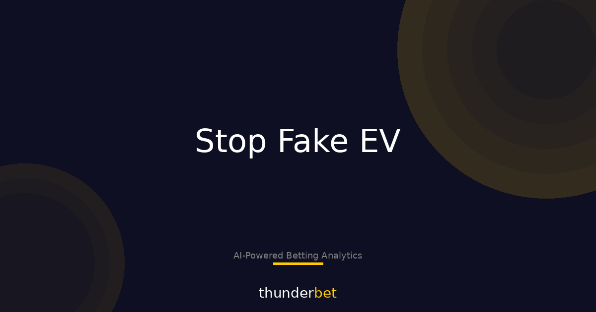 EV Finder Filters That Keep You From Chasing Fake “Value”