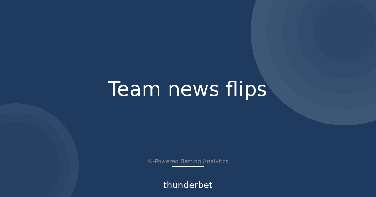 3,994 Moves: When Soccer Prices Flip After Team News (2026)