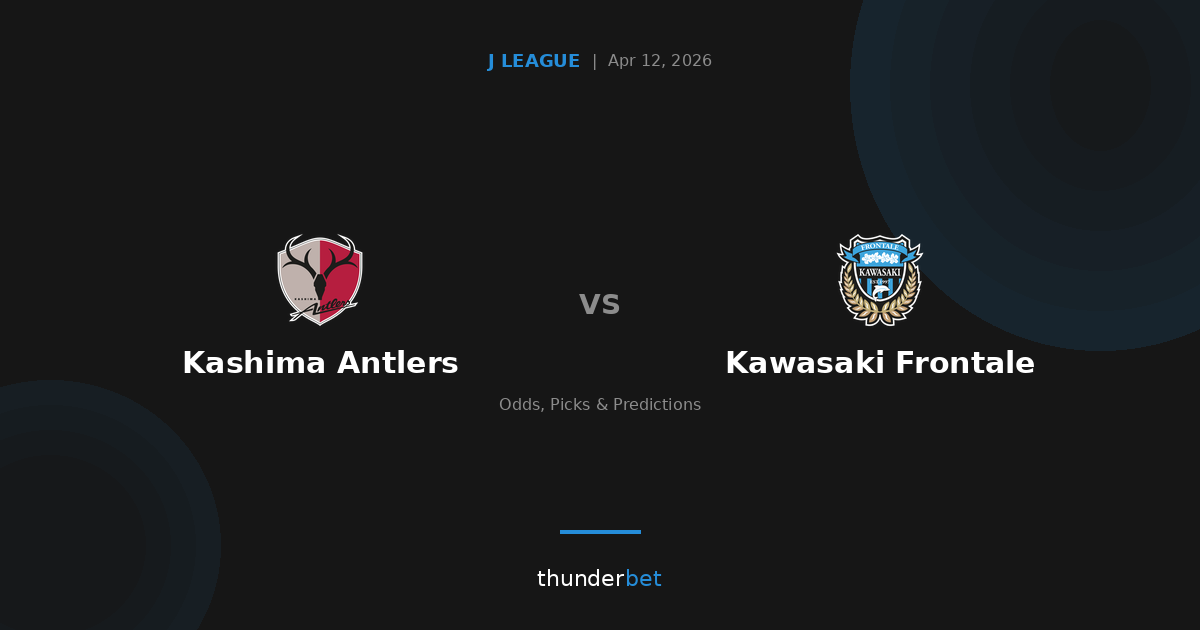 Kashima Cod Kashima Antlers 2, Kawasaki Frontale 0 — Recap | ThunderBet | ThunderBet