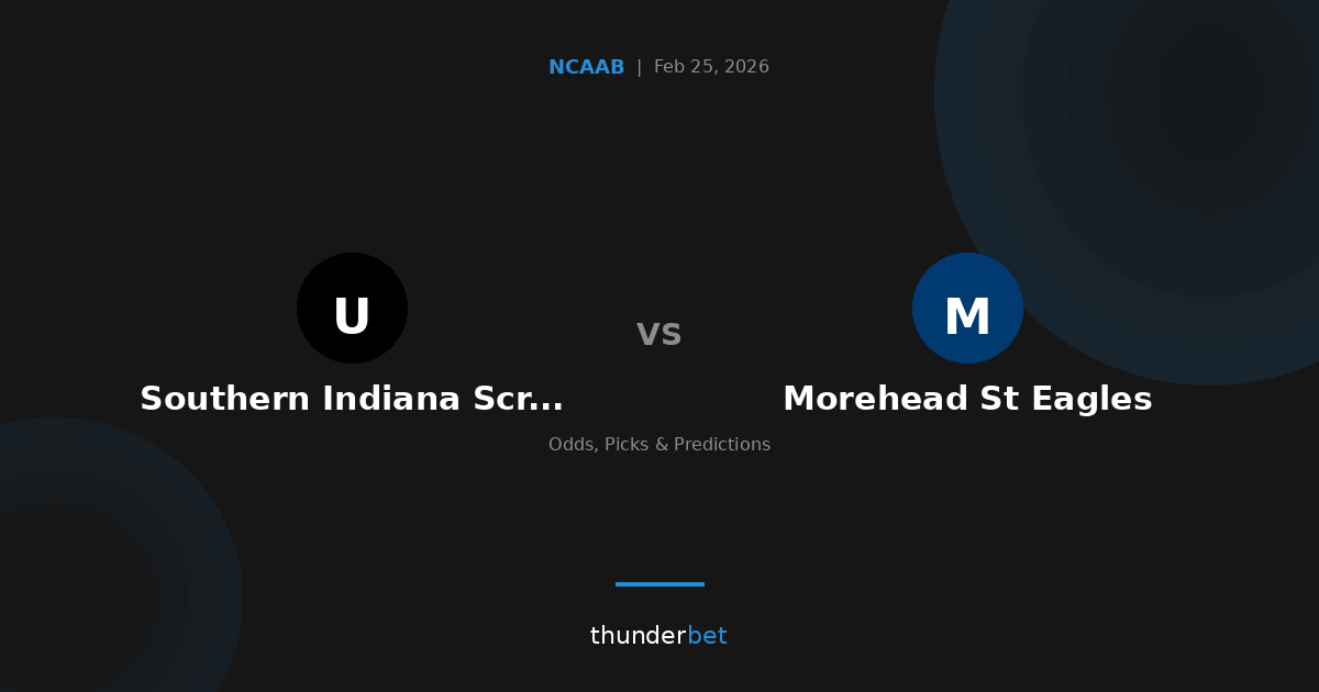 Morehead St Eagles 64, Southern Indiana Screaming Eagles 63 — Recap ...